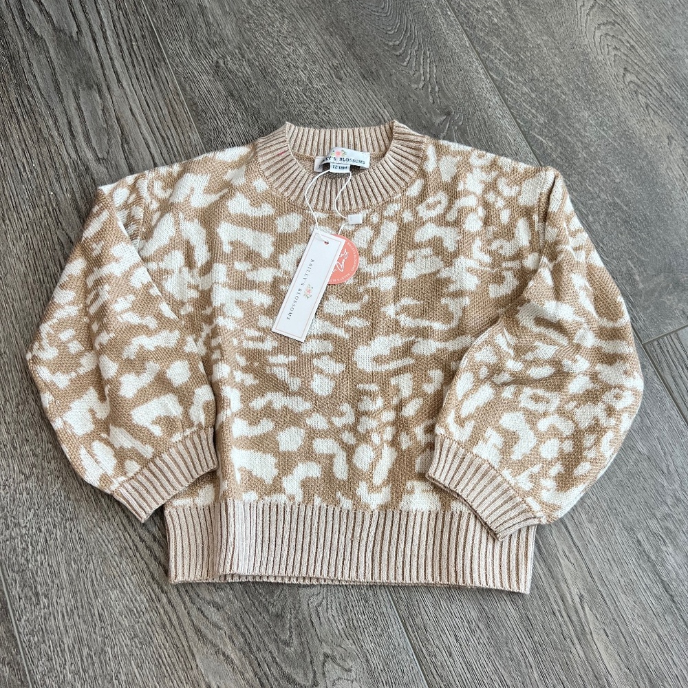 Bailey's Blossom Bubble Sleeve Sweater